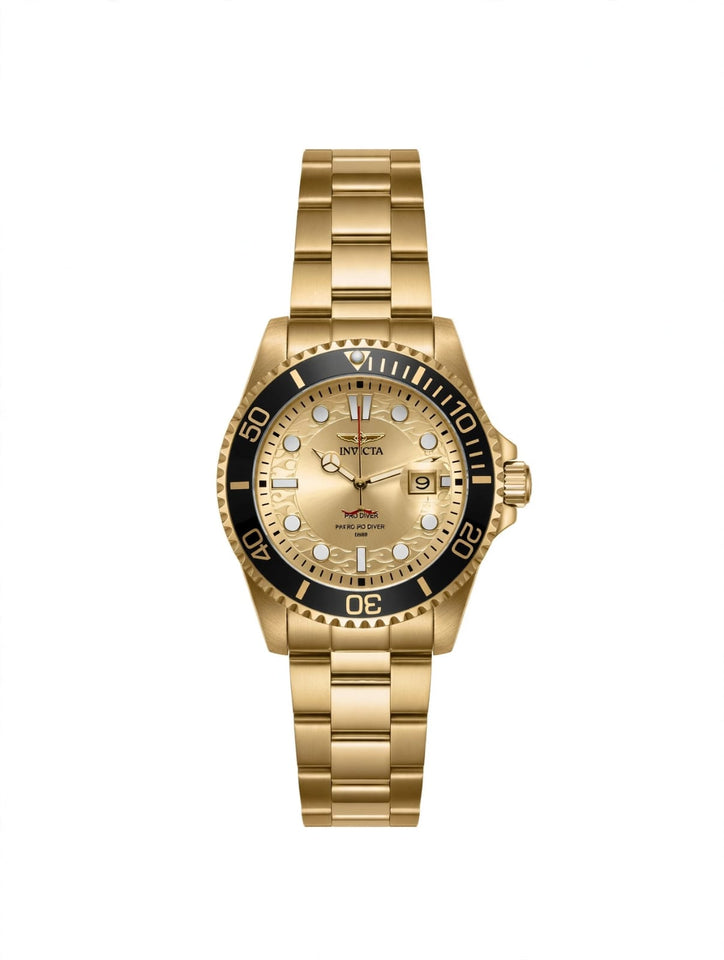INVICTA Reloj Dorado/Negro (Hombre)