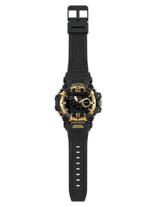 ACTIVA Reloj Negro/Dorado (Hombre)