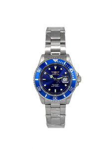 INVICTA Reloj Plateado/Azul (Hombre)