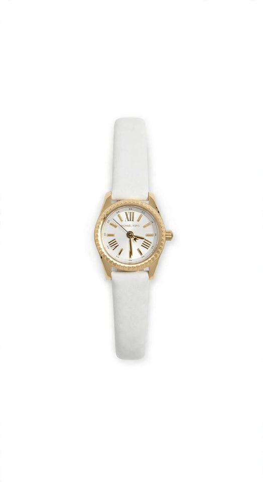 MICHAEL KORS Reloj Blanco/Dorado (Mujer)
