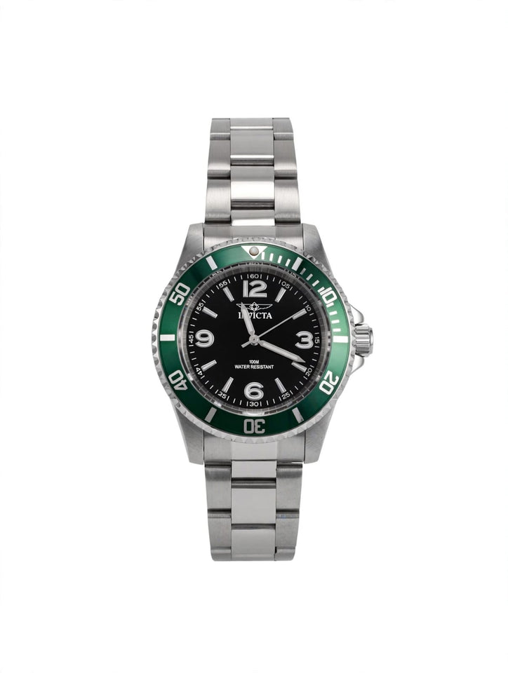 INVICTA Reloj Plateado/Verde (Hombre)