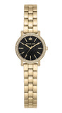 MICHAEL KORS Reloj Negro/Dorado con Brillos (Mujer)