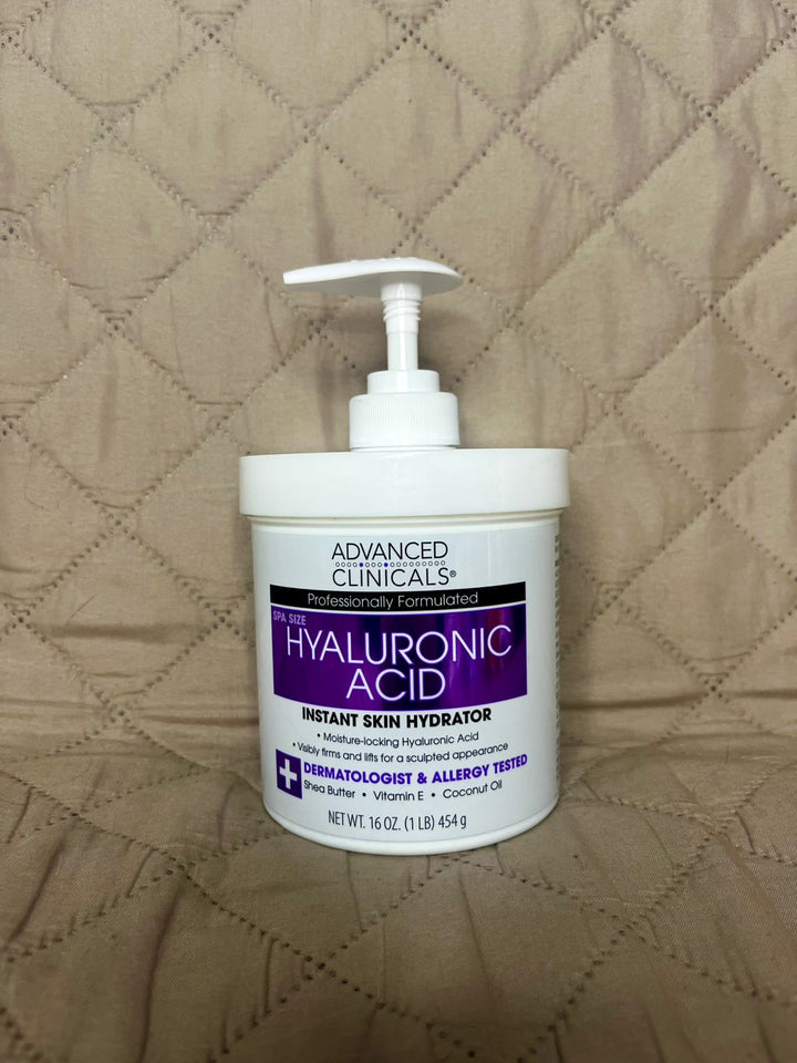 ADVANCED CLINICALS Loción Corporal Ácido Hialurónico 454 g