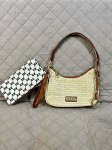 BEBE Cartera Eva Mostaza