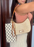 BEBE Cartera Eva Mostaza