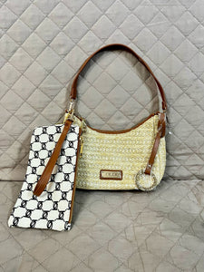 BEBE Cartera Eva Mostaza