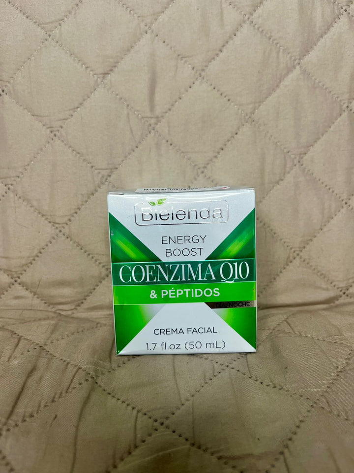 BIELENDA Crema Facial Coenzima Q10 y Peptidos 50 ml