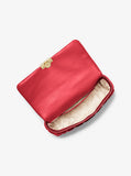 MICHAEL KORS Cartera Acolchada Rojo con Asa de Cadena