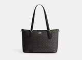 COACH Cartera Canvas Negro