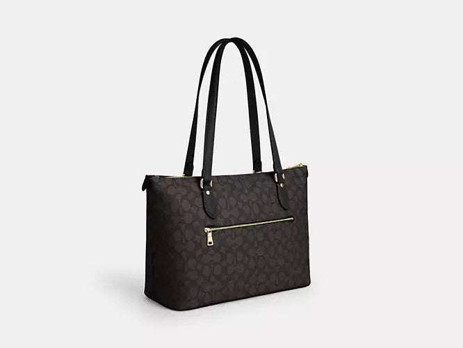 COACH Cartera Canvas Negro