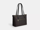 COACH Cartera Canvas Negro