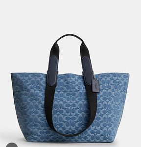 COACH Cartera Jean Monogram con Cierre