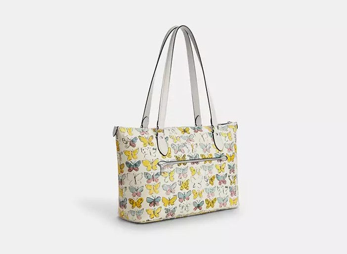 COACH Cartera Gallery Butterfly Print