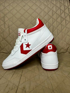 CONVERSE Zapatillas Blancas con Rojo (Talla 6 US)