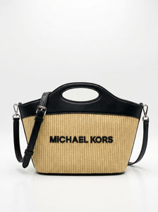 MICHAEL KORS Cartera Tejida Negro