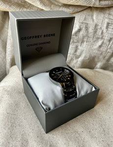 GEOFFREY BEENE Reloj Negro (Hombre)