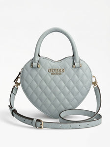 GUESS Cartera Corazon Verde Agua
