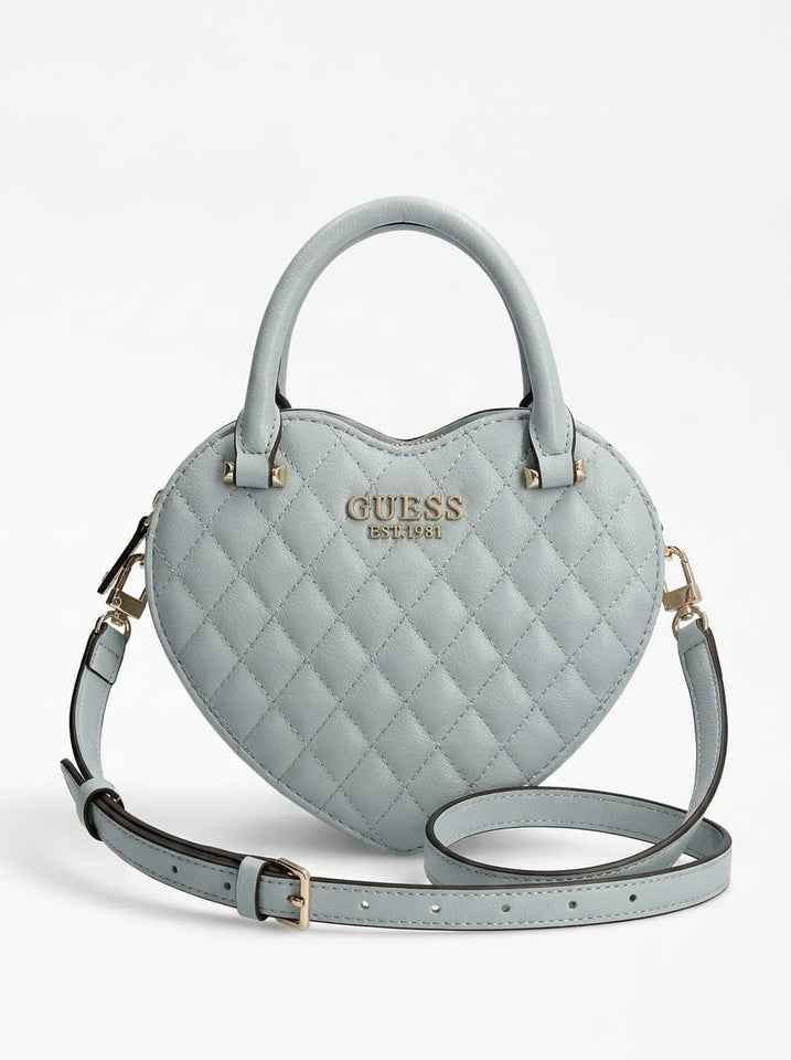 GUESS Cartera Corazon Verde Agua