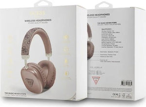 GUESS Audifonos Wireless Headphones Marron