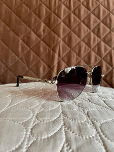GUESS Lentes de Sol con Puntos Plateados de Lado (Mujer)