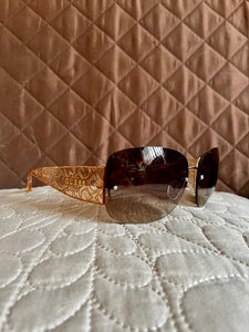 GUESS Lentes de Sol Naranja Transparente (Mujer)