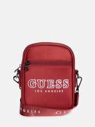 GUESS Morral Unisex Rojo