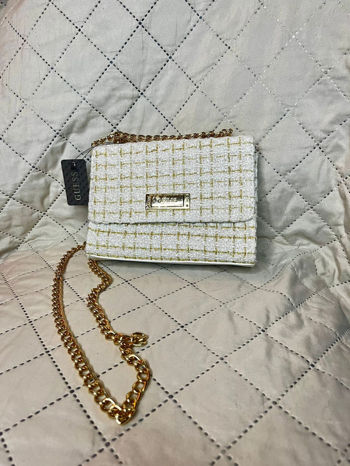 GUESS Cartera Stella Blanco/Dorado