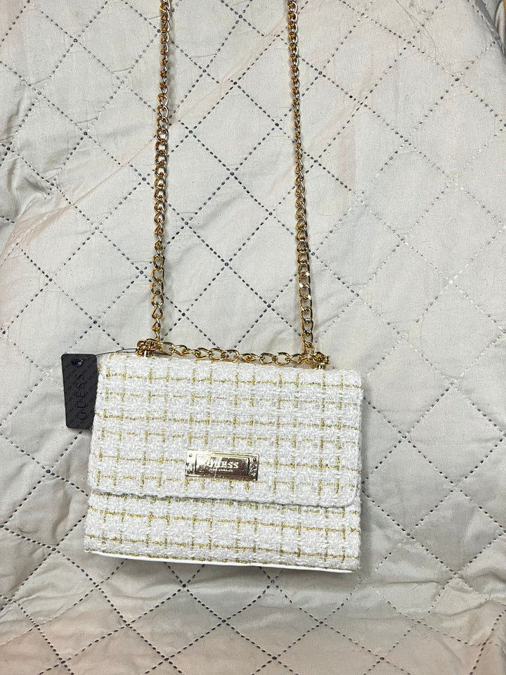 GUESS Cartera Stella Blanco/Dorado