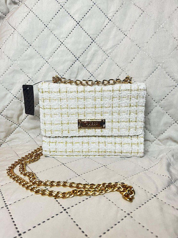 GUESS Cartera Stella Blanco/Dorado