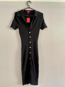 GUESS Vestido Corto Negro (Talla M)