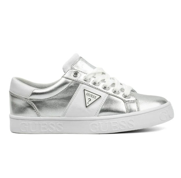 GUESS Zapatillas WGastray Blanco/Plateado (Talla 8.5 US)