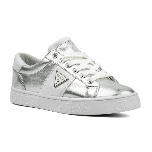 GUESS Zapatillas WGastray Blanco/Plateado (Talla 8.5 US)