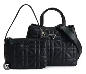 GUESS Cartera + Minicartera Negro