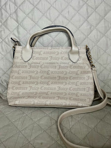 JUICY COUTURE Cartera Love Never Dies Crema con Rosa