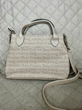 JUICY COUTURE Cartera Love Never Dies Crema con Rosa