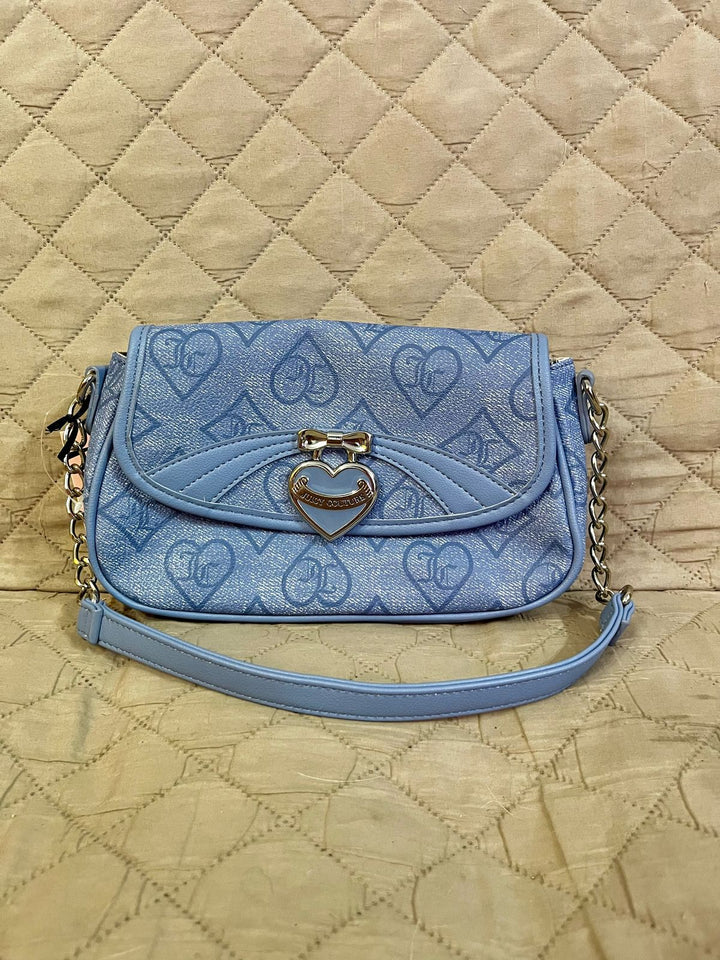 JUICY COUTURE Cartera Precious Flap Shoulder Jean
