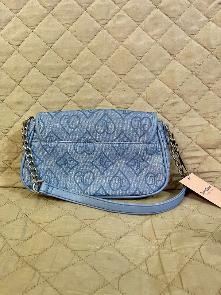 JUICY COUTURE Cartera Precious Flap Shoulder Jean