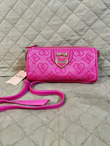 JUICY COUTURE Cartera Precious Moments Roll Rosado