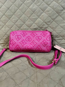 JUICY COUTURE Cartera Precious Moments Roll Rosado