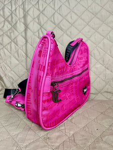 JUICY COUTURE Cartera con Cierre Delantero Rosa