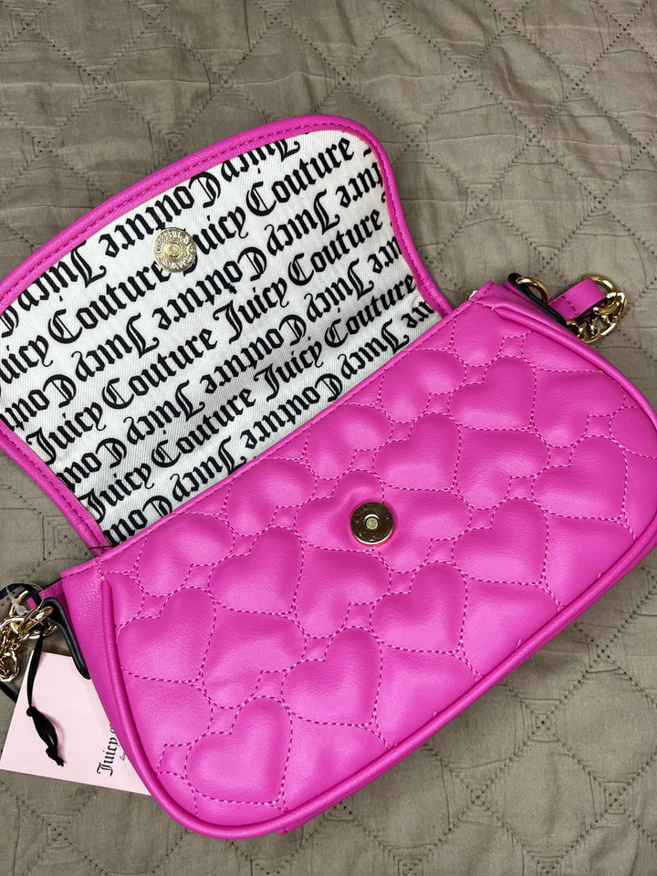 JUICY COUTURE Cartera Straight From The Heart Rosa