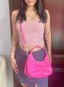 JUICY COUTURE Cartera Semi Charmed HOBO Rosa