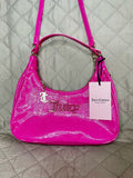 JUICY COUTURE Cartera Semi Charmed HOBO Rosa