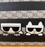 KARL LAFERFELD Cartera Maybelle Marrón/Negro