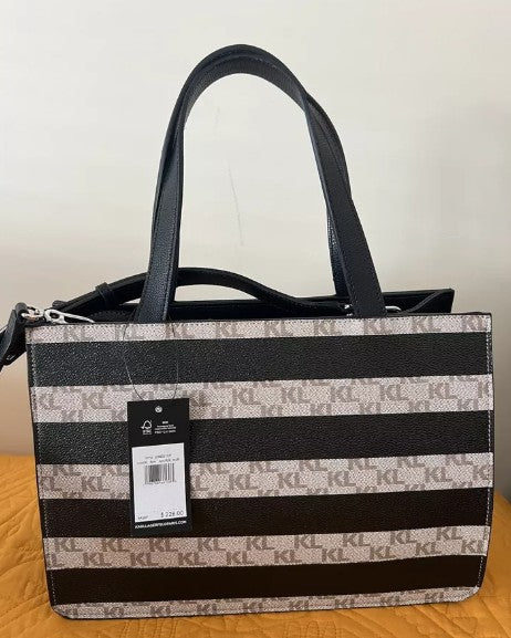 KARL LAFERFELD Cartera Maybelle Marrón/Negro