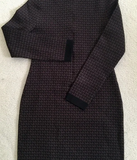 MICHAEL KORS Vestido Jacquard Marrón (Talla XS-S-M)