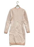 MICHAEL KORS Vestido Jacquard Rosa (Talla S)