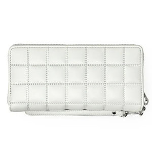 MICHAEL KORS Billetera Jet set Travel Blanco Optico