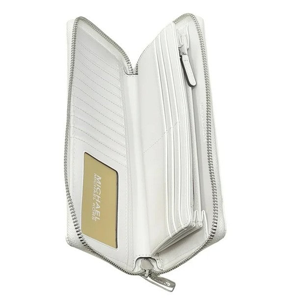 MICHAEL KORS Billetera Jet set Travel Blanco Optico