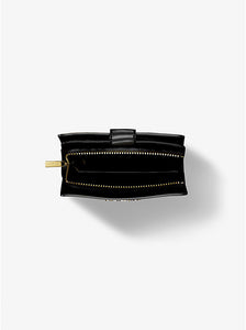 MICHAEL KORS Billetera Jet Set Travel Negro/Blanco
